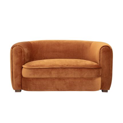 Sofa 2-osobowa MALALA - brązowy