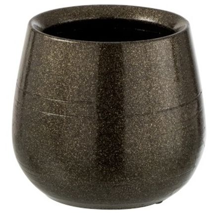 Doniczka ceramiczna zielona 14cm