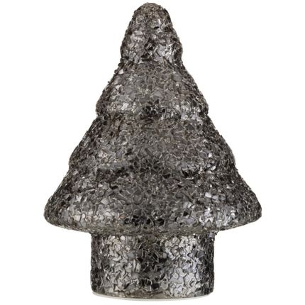 Lampka świąteczna LED czarna Ø17x23 cm