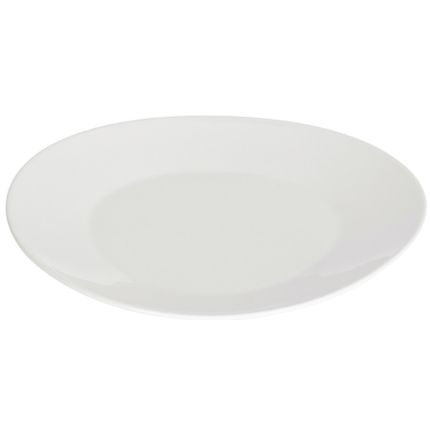 Talerz deserowy porcelanowy 22 cm biały