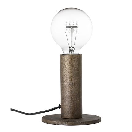 Lampa stołowa BRUCE - brązowy
