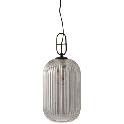 Lampa wisząca metalowa YUFO - szary