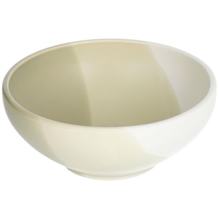 Miska porcelanowa SAYURI 24 cm - biały/zielony
