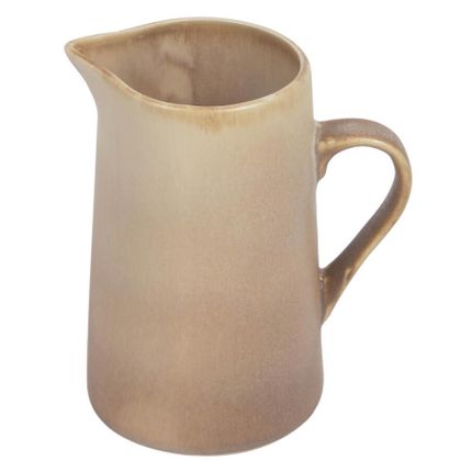 Dzbanek ceramiczny brązowy 18 cm