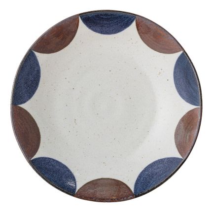 Talerz głęboki porcelanowy CAMELLIA 22 cm - wielokolorowy