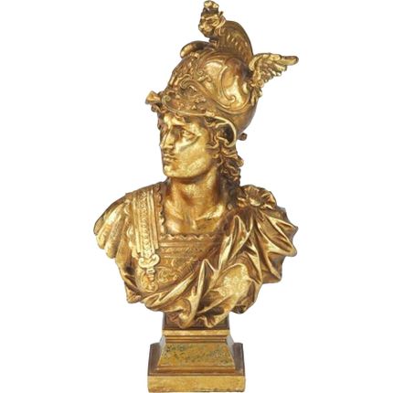 Figurka dekoracyjna ORPHEUS - złoty