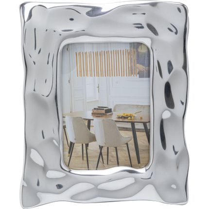 Ramka na zdjęcia srebrna rama aluminiowa 21x26 cm
