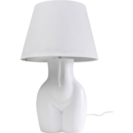 Lampa stołowa DONNA - biały