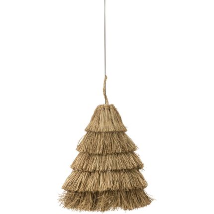 Lampa wisząca z trawy morskiej naturalna Ø42 cm