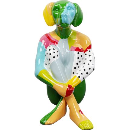 Figurka dekoracyjna GANGSTER DOG 80 - multikolor