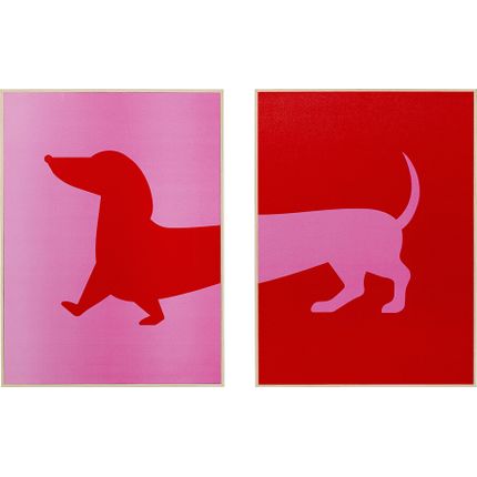 Obraz 2-elementowy DOG FRANKIE 30x40