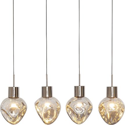 Lampa wisząca SUPERNOVA SMOKY 110 - dymiony/srebrny