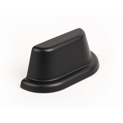 Uchwyt muszelka LAND 0494 - czarny mat / rozstaw 64 mm