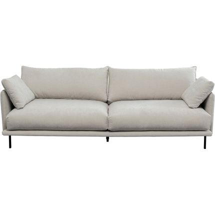 Sofa 3-osobowa EDNA - kremowy