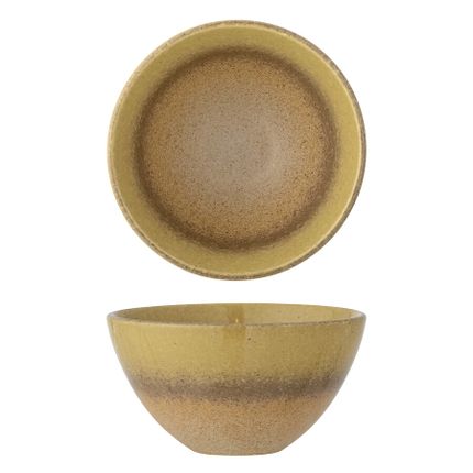 Miska porcelanowa AURA 11 - jasny brąz