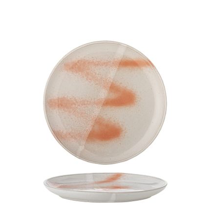 Talerz ceramiczny PAULA 20 - pomarańczowy