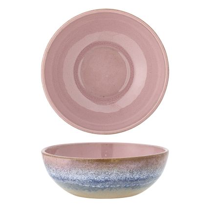 Miska ceramiczna PAULA 16 - różowy/niebieski