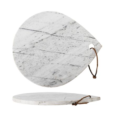 Maiko Cutting Board, White, Marble L35,5xH30,5xW1,5 cm