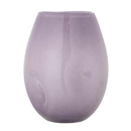 Wazon szklany LILAC - fioletowy