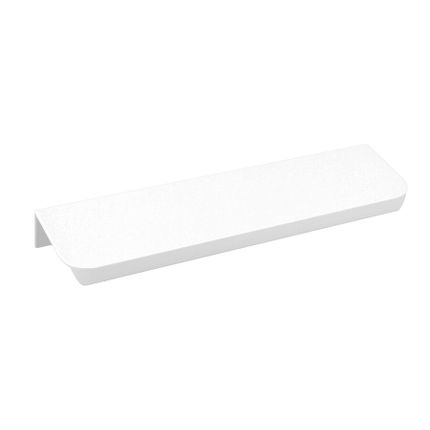 Uchwyt listwowy 3808 Biały Półmat / rozstaw 128 mm