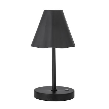 Przenośna lampa stołowa LIANNA - czarny