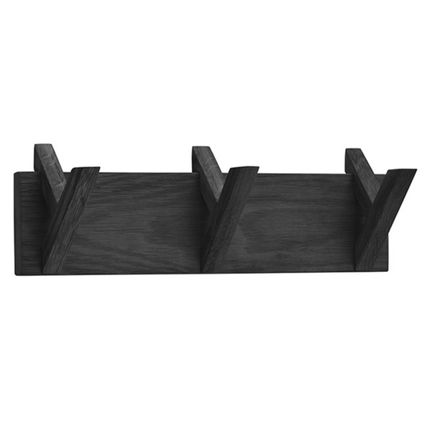 Wieszak poziomy W5-40 / BANTRY Garderoba - czarny mat