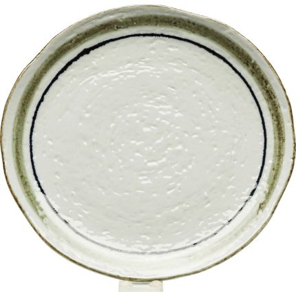 Talerz z kamionki Ø25 cm kolorowy