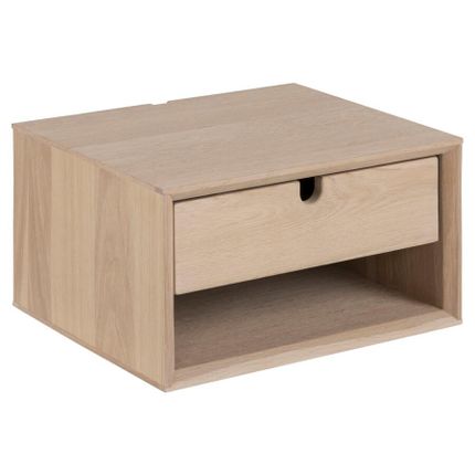 Szafka nocna wisząca CENTURY 21 cm - dąb bielony