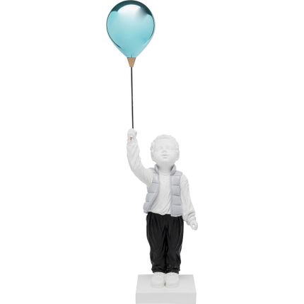 Figurka dekoracyjna BALLOON BOY 96 - niebieski