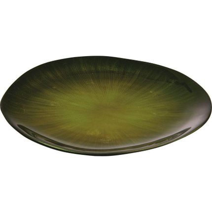 Talerz aluminiowy czarny ∅18 cm