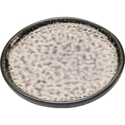 Talerzyk z kamionki 14 cm - szary