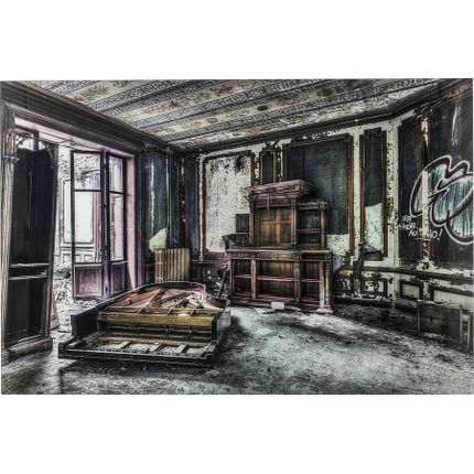 Obraz VINTAGE PIANO ROOM 150x100