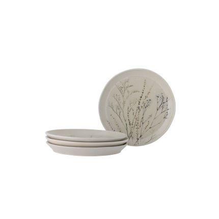 Zestaw 4 talerzy BEA PLATE - naturalny