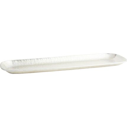 Taca RECTANGULAR 61x18 cm - srebrny