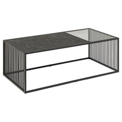 Stolik kawowy STRINGTON 120x60 - czarny