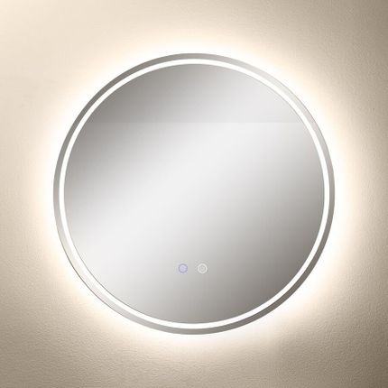 Lustro okrągłe z podświetleniem LED D3004-60 - lustrzany