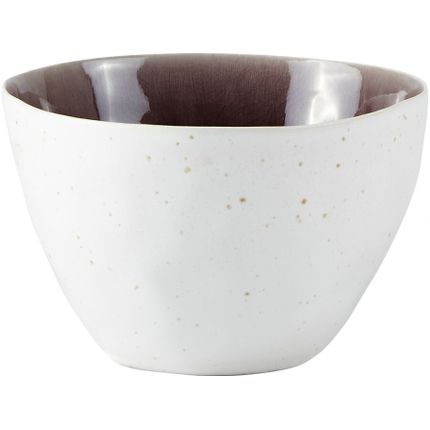 Miska ceramiczna fioletowa Ø15x9 cm