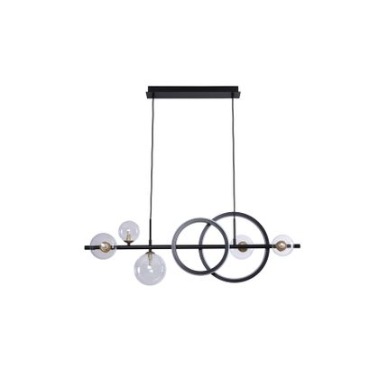 Lampa wisząca TAREMI MD2448-7B-3BGD - czarny