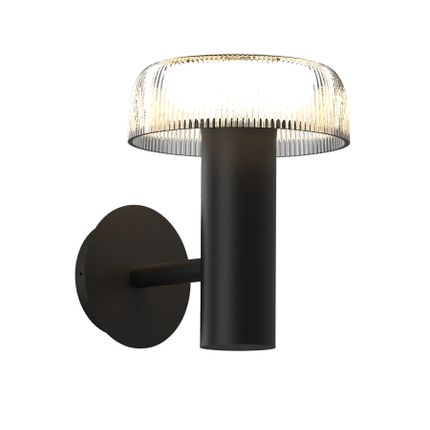 Kinkiet solarny BLUET WT33111 - czarny
