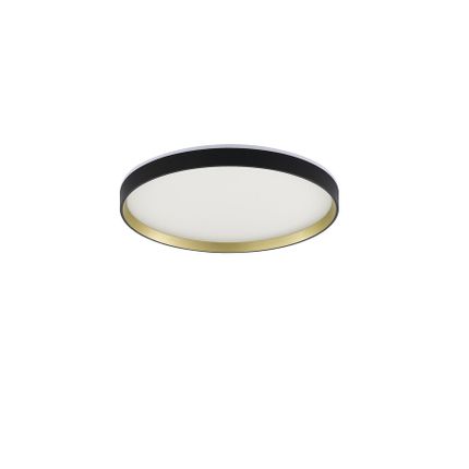 Lampa sufitowa okrągła ORBITRAL MS750400R-BK&GD - czarno-złoty