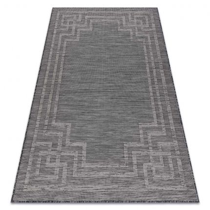 Dywan sznurkowy PATIO 3071 grecki - czarny