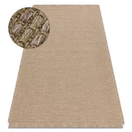 Dywan jutowy JUTE 3652 - ciemny beż