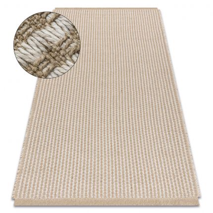 Dywan jutowy JUTE 3650 linie - krem / beż