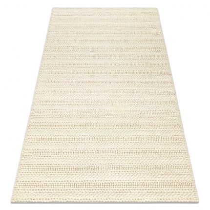Dywan wełniany TAHAR 99002B linie - krem