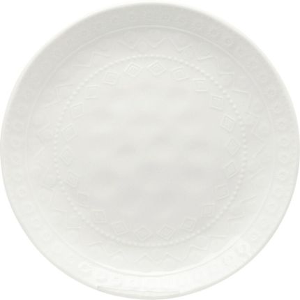 Talerz deserowy KARMA 22 - biały