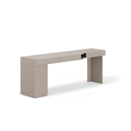 Zestaw biurko + kontenerek WOOW SET-05L - clay grey
