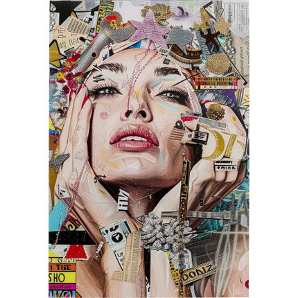 Obraz szklany ARTSY PORTRAIT FRONT 80x120