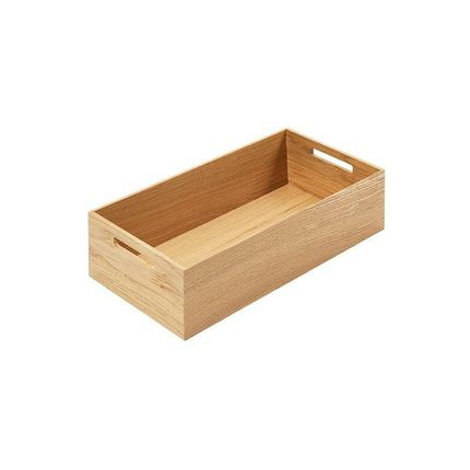 FineLine LiniQ - prostokątna skrzynka z uchwytami 236x472x120 mm/ dąb PEKA