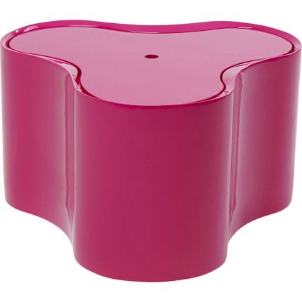 Stolik boczny LOTUS 30 cm - różowy