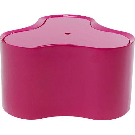 Stolik boczny LOTUS 35 cm - różowy